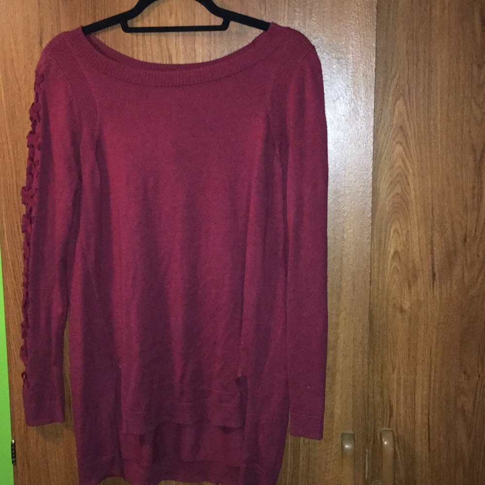 Lace up tunic
